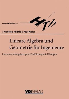 Lineare Algebra und Geometrie für Ingenieure - Andrie, Manfred; Meier, Paul