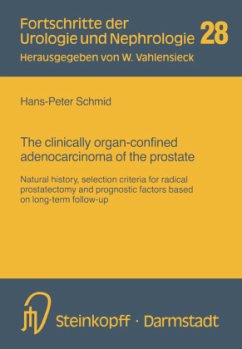 The clinically organ-confined adenocarcinoma of the prostate