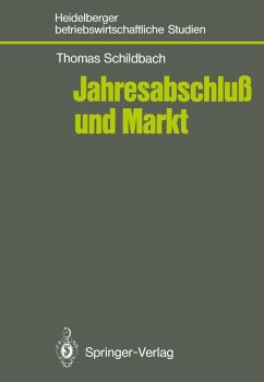 Cover Jahresabschluß und Markt