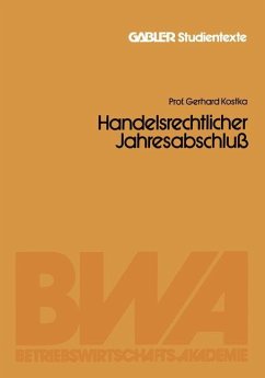 Handelsrechtlicher Jahresabschluß - Kostka, Gerhard