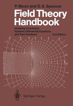 Field Theory Handbook - Moon, P.;Spencer, D. E.