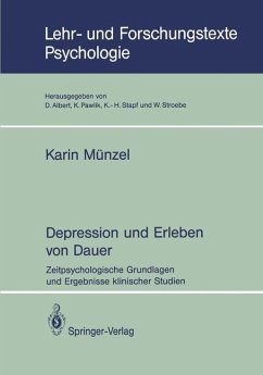 Depression und Erleben von Dauer - Münzel, Kurt