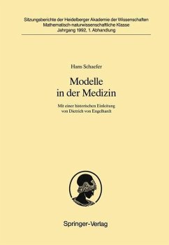 Modelle in der Medizin - Schaefer, Hans
