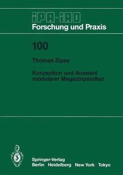 Konzeption und Auswahl modularer Magazinpaletten - Zipse, Thomas