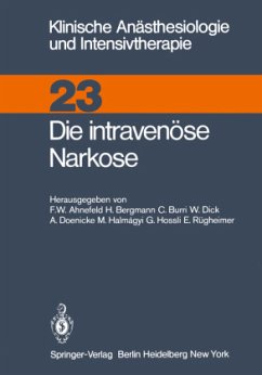 Die intravenüse Narkose