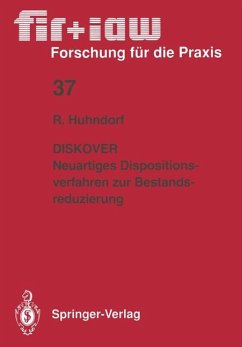 DISKOVER Neuartiges Dispositionsverfahren zur Bestandsreduzierung - Huhndorf, Ralph-Jürgen