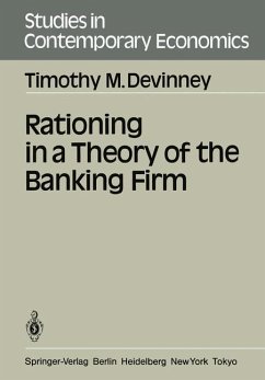 Rationing in a Theory of the Banking Firm - Devinney, Timothy M.
