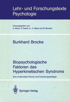 Biopsychologische Faktoren des Hyperkinetischen Syndroms - Brocke, Burkhard