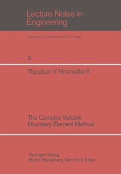 The Complex Variable Boundary Element Method - Hromadka, T. V.