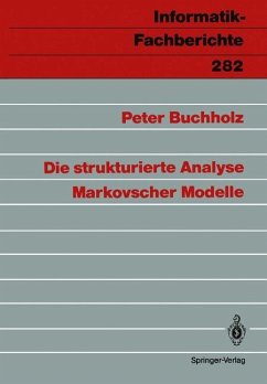 Die strukturierte Analyse Markovscher Modelle - Buchholz, Peter