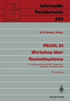 PEARL 91 - Workshop über Realzeitsysteme - Halang, Wolfgang A.