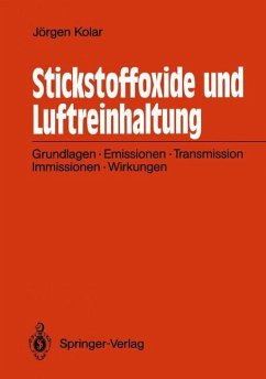 Stickstoffoxide und Luftreinhaltung - Kolar, Jörgen