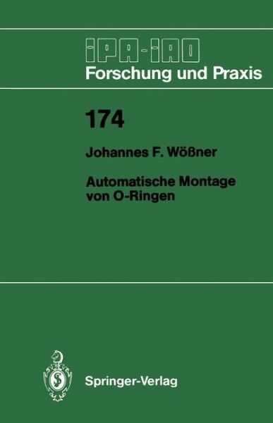 Automatische Montage von O-Ringen von Johannes F. Wößner - Fachbuch -  bücher.de