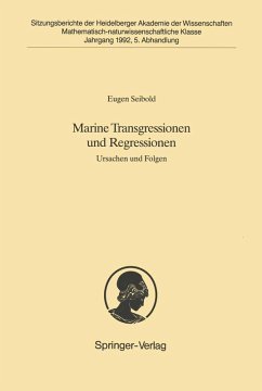 Cover Marine Transgressionen und Regressionen