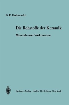 Die Rohstoffe der Keramik - Radczewski, O.-E.