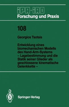Entwicklung eines biomechanischen Modells des Hand-Arm-Systems - Tsotsis, Georgios