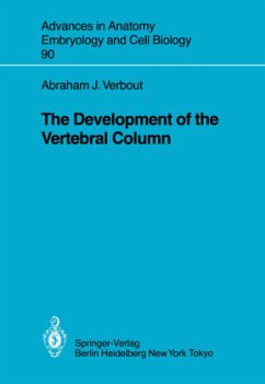 The Development of the Vertebral Column - Verbout, Abraham J.