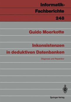 Inkonsistenzen in deduktiven Datenbanken - Moerkotte, Guido