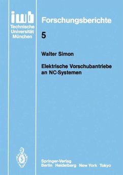 Elektronische Vorschubantriebe an NC-Systemen - Simon, Walter