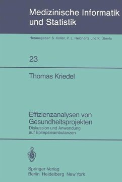 Effizienzanalysen von Gesundheitsprojekten - Kriedel, T.