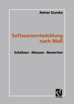 Softwareentwicklung nach Maß - Dumke, Reiner