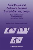 Solar Flares and Collisions between Current-Carrying Loops