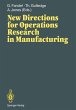 New Directions for Operations Research... - Bild 1