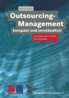 Outsourcing-Management kompakt und verständlich - Hodel, Marcus