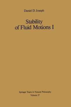 Stability of Fluid Motions I - Joseph, Daniel D.