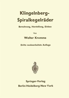 Klingelnberg-Spiralkegelräder - Krumme, Walter