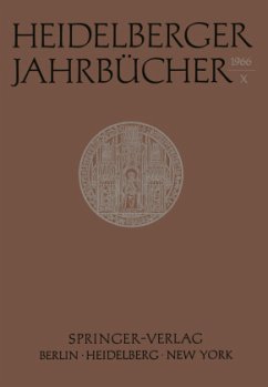 Heidelberger Jahrbücher X - Loparo, Kenneth A.