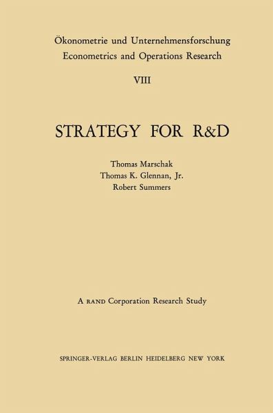 Strategy for R&D: Studies in the Microeconomics of Development Strategy for R&D: Studies in the Microeconomics of Development
