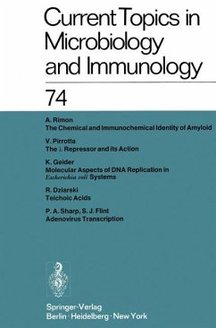 Current Topics in Microbiology and Immunology / Ergebnisse der Mikrobiologie und Immunitätsforschung - Arber, W.;Henle, W.;Hofschneider, P. H.