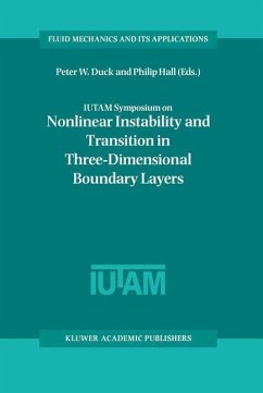 IUTAM Symposium on Nonlinear Instability and Transition in Three-Dimensional Boundary Layers