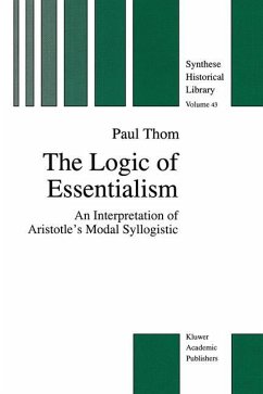 The Logic of Essentialism - Thom, P.