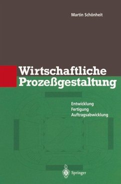 Wirtschaftliche Prozeßgestaltung - Schönheit, Martin