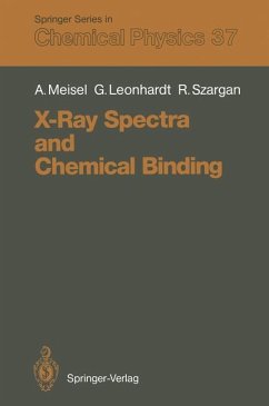 X-Ray Spectra and Chemical Binding - Meisel, Armin; Leonhardt, Gunter; Szargan, Rüdiger