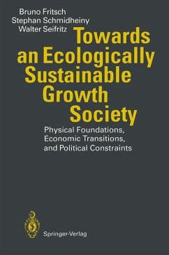 Towards an Ecologically Sustainable Growth Society - Fritsch, Bruno; Schmidheiny, Stephan; Seifritz, Walter