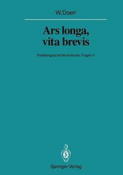 Ars longa, vita brevis - Doerr, Wilhelm