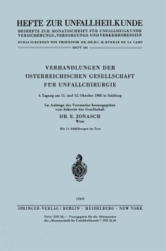 Verhandlungen der Österreichischen Gesellschaft für Unfallchirurgie