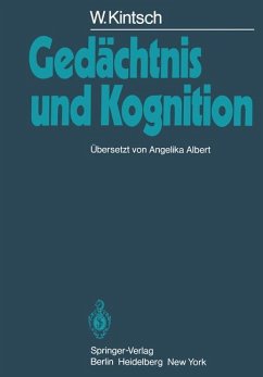 Gedächtnis und Kognition - Kintsch, W.