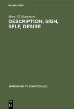 Description, Sign, Self, Desire - Blanchard, Marc Eli