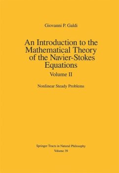 An Introduction to the Mathematical Theory of the Navier-Stokes Equations - Galdi, Giovanni P.