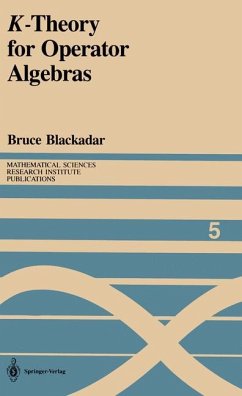 K-Theory for Operator Algebras - Blackadar, Bruce