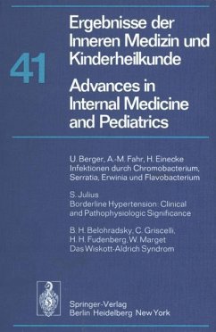 Ergebnisse der Inneren Medizin und Kinderheilkunde / Advances in Internal Medicine and Pediatrics - Frick, P.; Harnack, G. -A. von; Wolff, H. P.; Prader, A.; Schoen, R.; Martini, G. A.