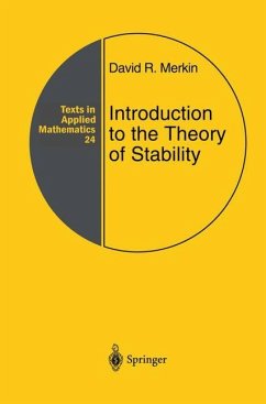 Introduction to the Theory of Stability - Merkin, David R.