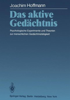 Das aktive Gedächtnis - Hoffmann, Joachim