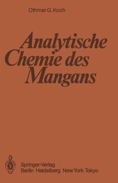 Analytische Chemie des Mangans - Koch, O. G.