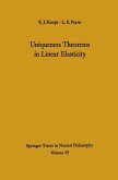 Uniqueness Theorems in Linear Elasticity