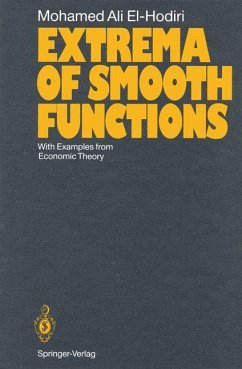 Extrema of Smooth Functions - El-Hodiri, Mohamed A.